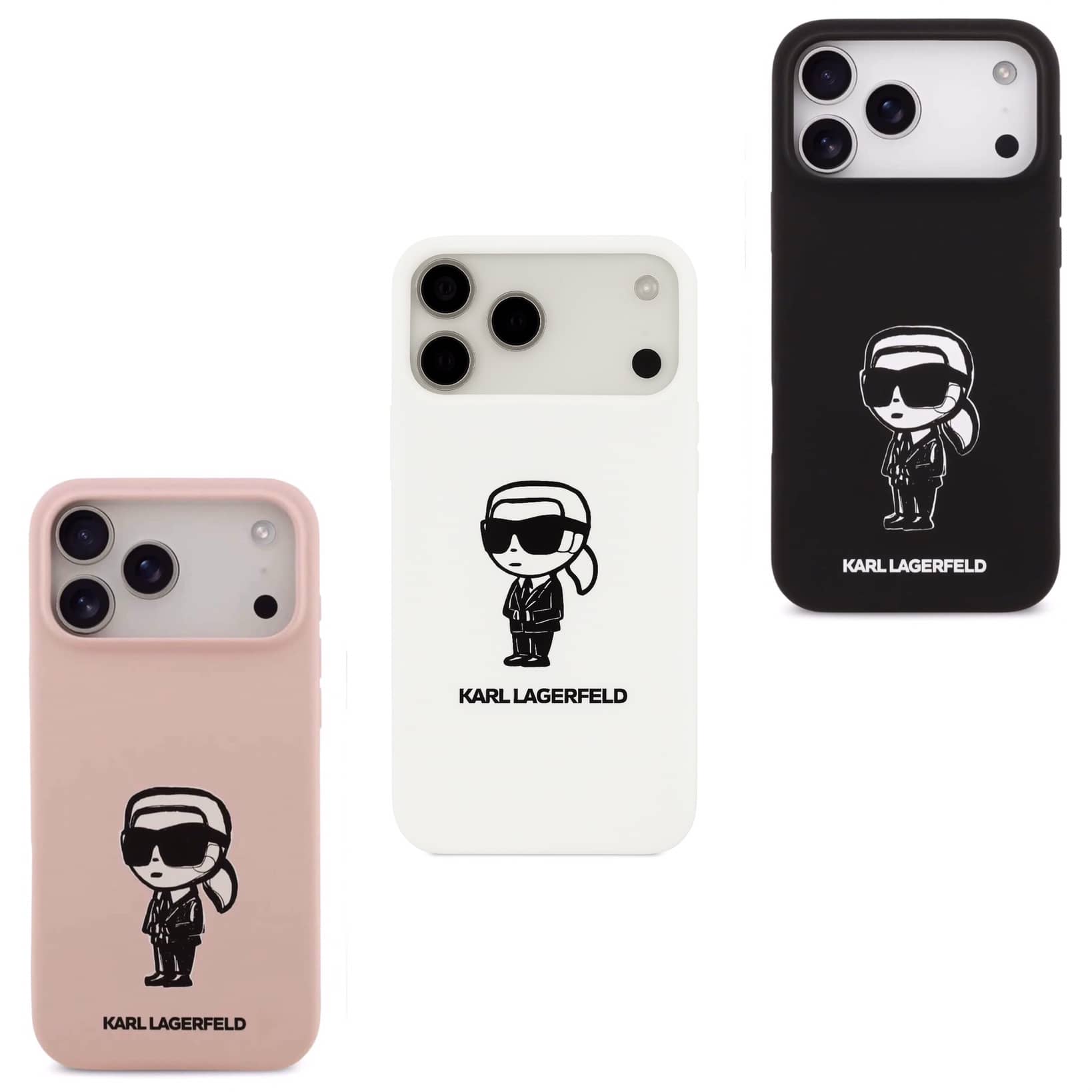 قاب کارل لاگرفلد Karl Lagerfeld تکی کوچک Iphone سری 17